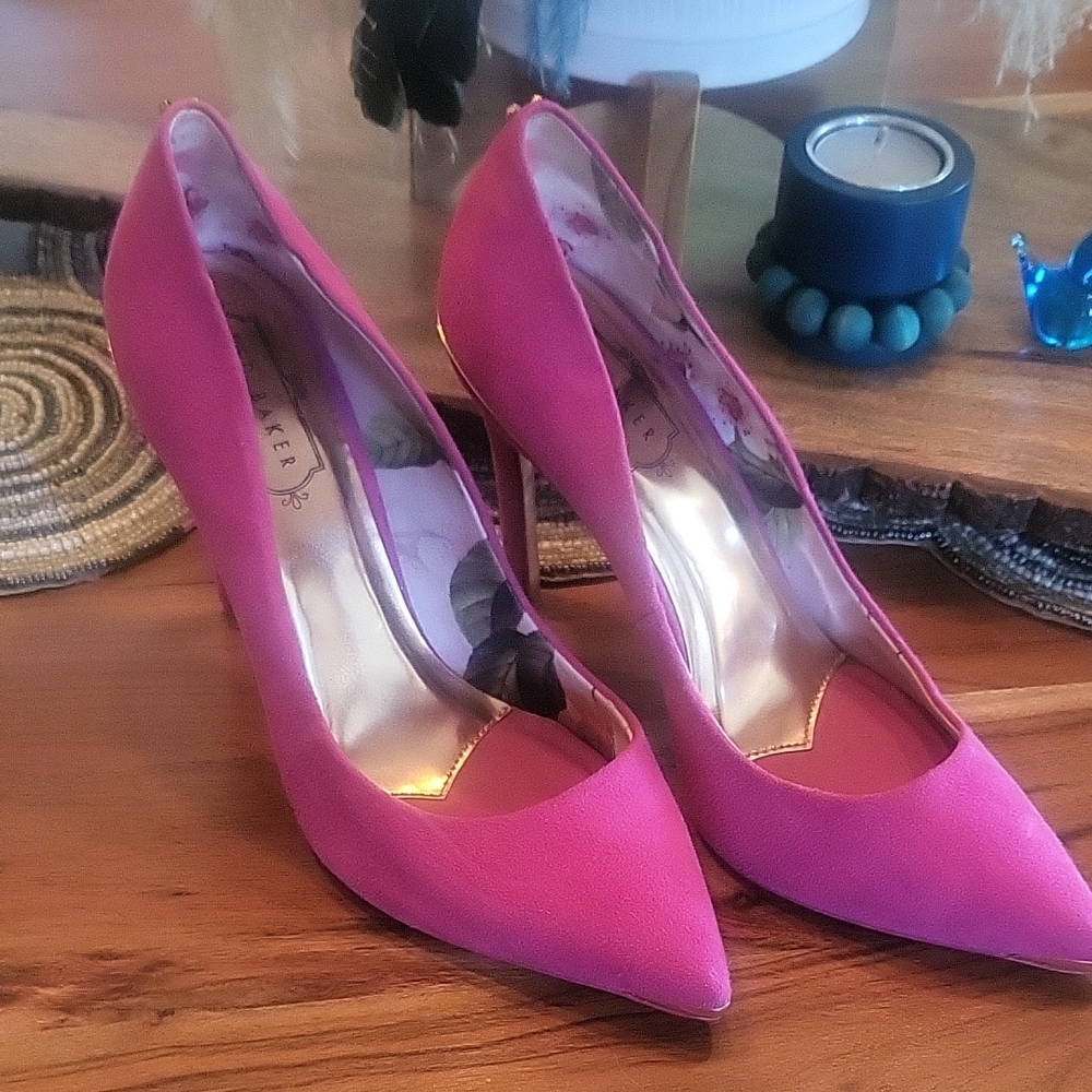 Ted Baker Pink High Heeled Pumps